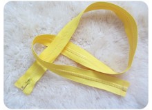 Reißverschluss aus Kunststoff 5mm trennbar 85cm -Gelb